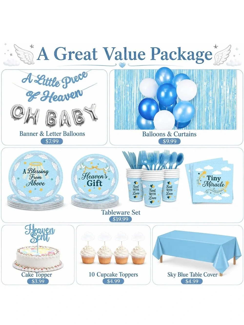 Baby shower decorations